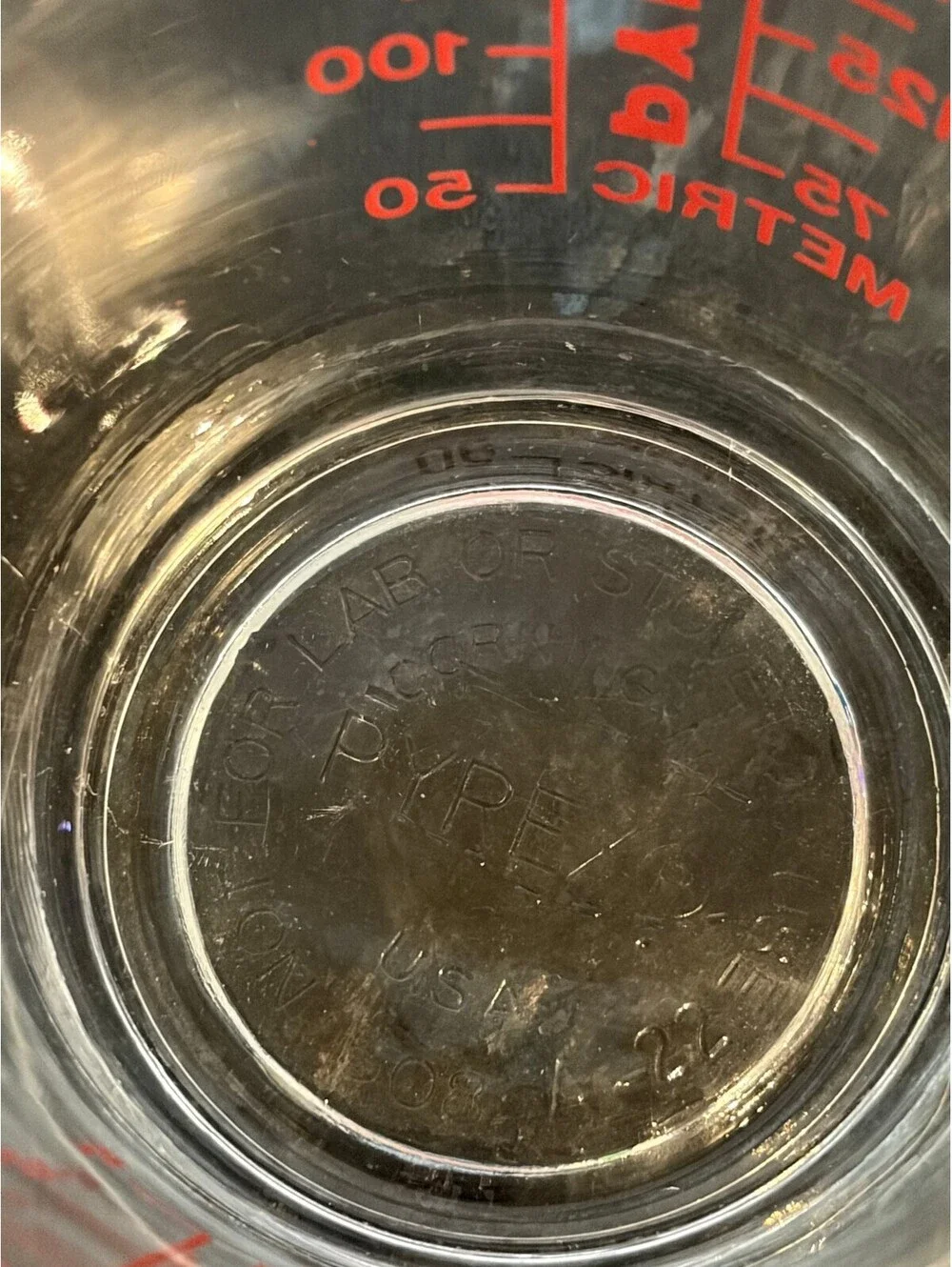 Vintage PYREX 1 Cup Measuring Cup